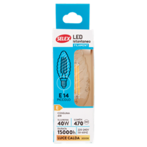 Selex Lampadina Led SMD Torciglione E14 4W