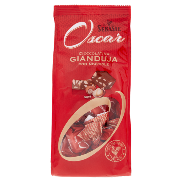 Sebaste Oscar Cioccolatino Gianduja con Nocciole 150 g