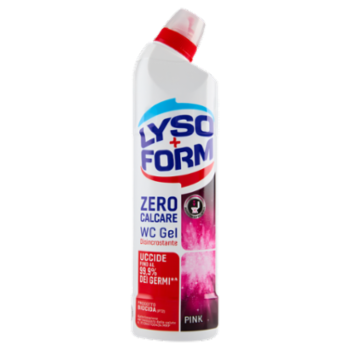 Lysoform Wc Gel Disincrostante Zero Calcare Pink 750 Ml