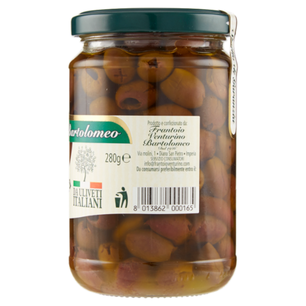 Venturino Bartolomeo Olive Riviera Denocciolate 280 g