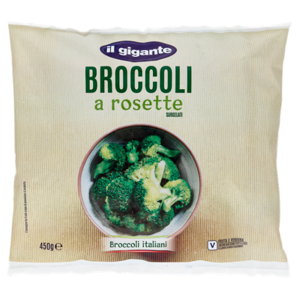 IL GIGANTE Broccoli a rosette Surgelati 450 g