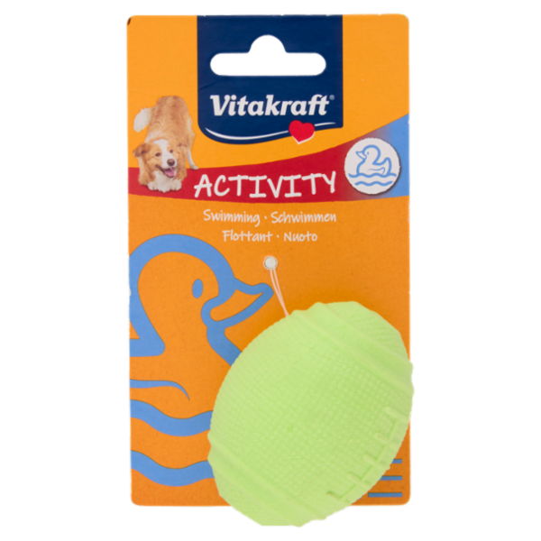 Vitakraft Activity Palla rugby in TPR 6,3cm 1 pz