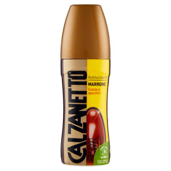 Calzanetto Autolucidante Marrone 75 ml