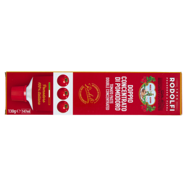 Rodolfi Marca Alpino Doppio Concentrato di Pomodoro 130 g