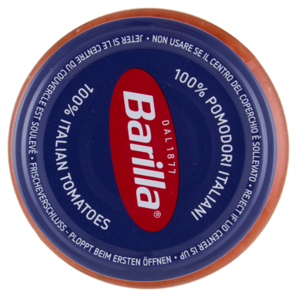 Barilla Sugo Olive 100% Pomodoro Italiano Condimento per Pasta 400g