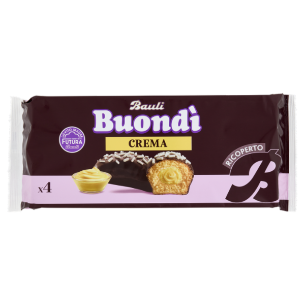 Bauli Buondì Crema Ricoperto 4 x 46 g