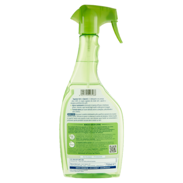 nuncas Vegetale Vetri e Specchi 750 ml