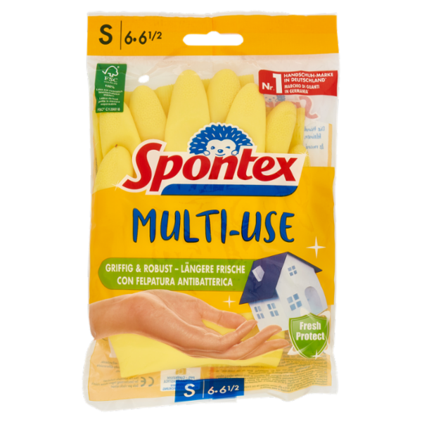 Spontex Guanti Casalinghi Multi-Use Taglia S