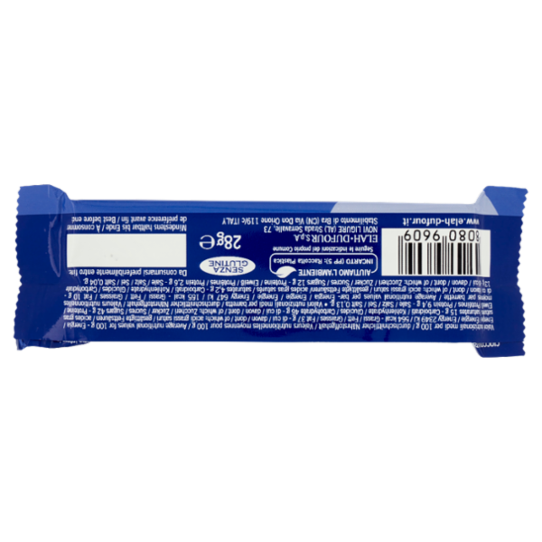 Novi novipiù cioccolato al latte con mandorle, nocciole e mirtilli 28 g