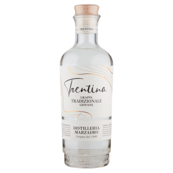 Marzadro Trentina Grappa Tradizionale Giovane 50 cl