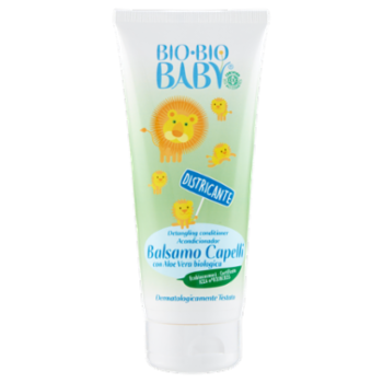 Bio-Bio Baby Balsamo Capelli Con Aloe Vera Biologica Districante 200 Ml