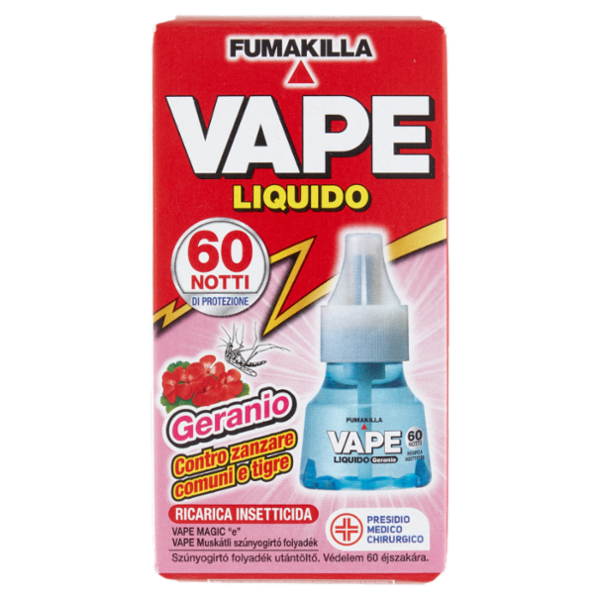 VAPE Liquido Geranio Ricarica 36 ml