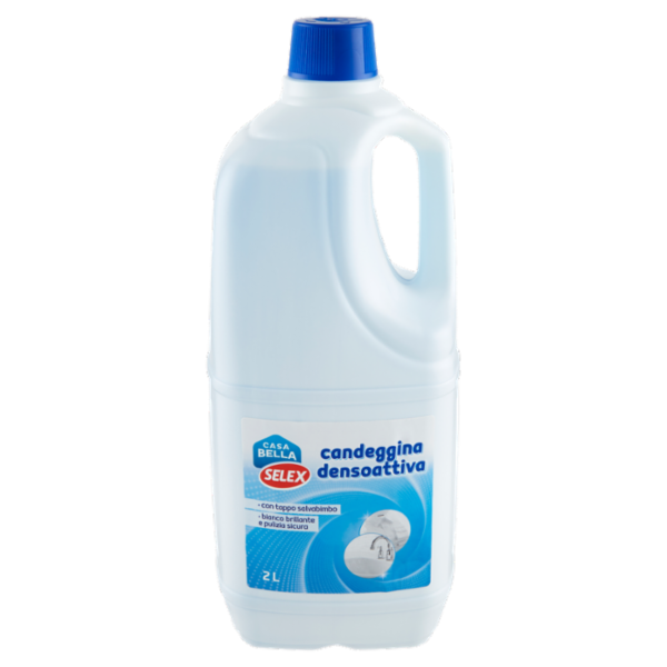 Selex Casa Bella Candeggina Densoattiva con Tappo Salvabimbo 2 L