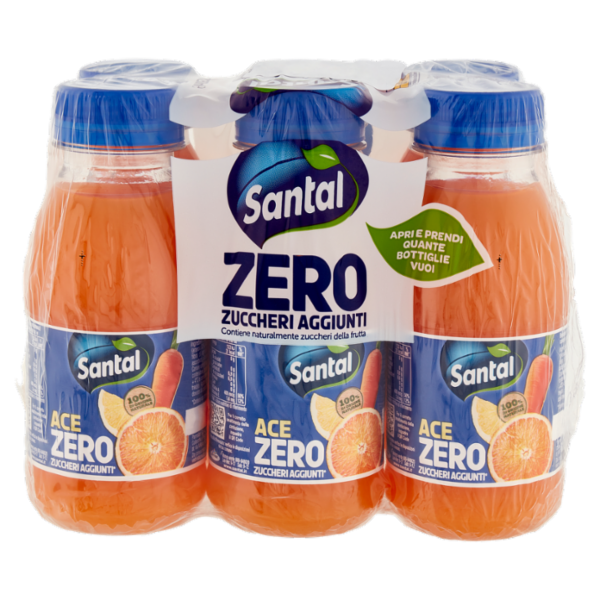 Santal ACE Zero Zuccheri Aggiunti 6 x 250 ml