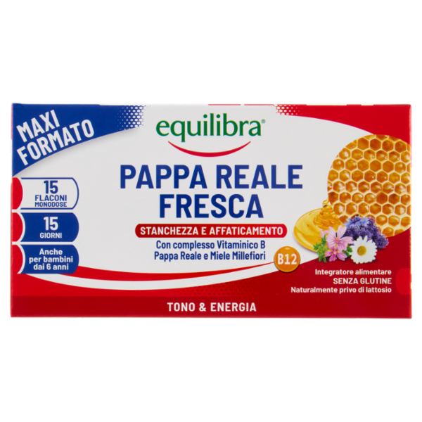 equilibra Pappa Reale Fresca 15 Flaconi Monodose 225 ml