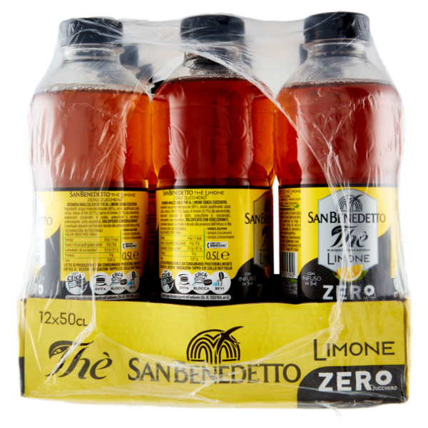 San Benedetto Thè Limone Zero 12 x 50 CL