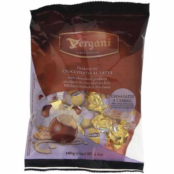 Vergani Busta Cioccolato Crema Latte Cereali 100g