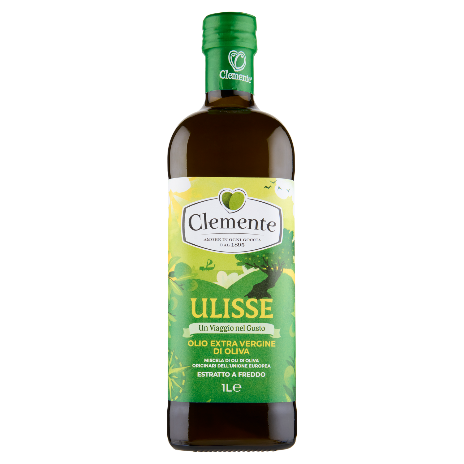 Clemente Ulisse Olio Extra Vergine di Oliva 1 L - Clemente