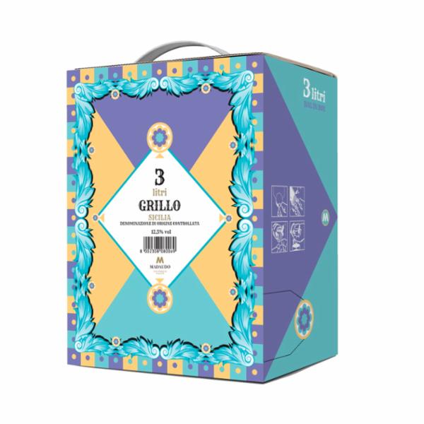 Madaudo Grillo Doc Lt.3 - Bag In Box Sicily
