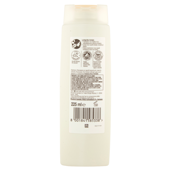 Pantene Shampoo Ricci Perfetti 225 ml