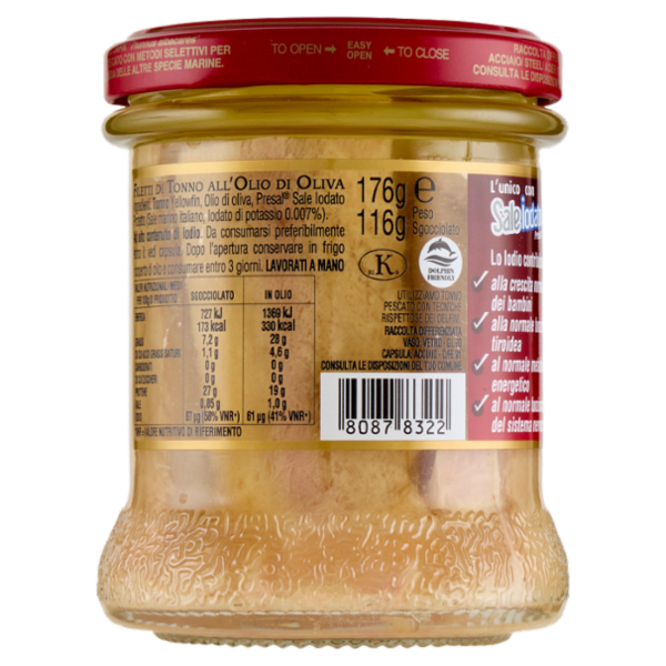 Callipo Filetti di Tonno all'olio di oliva 176 g