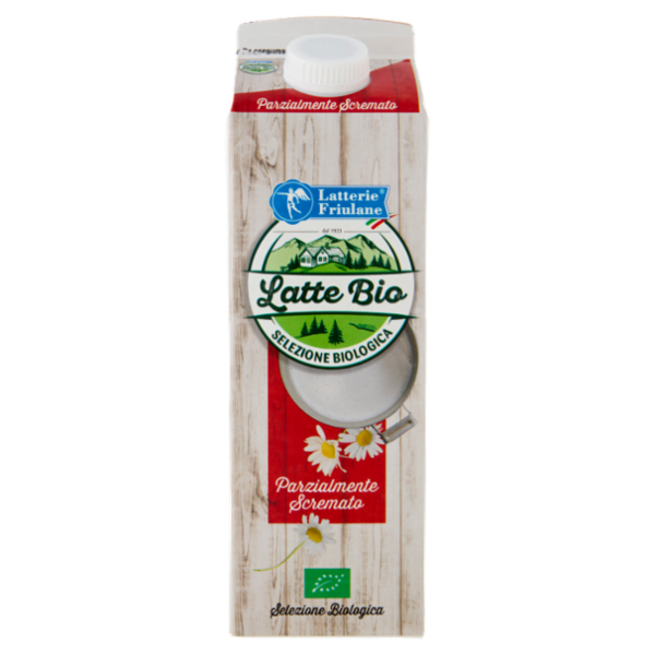 Latterie Friulane Latte Bio Parzialmente Scremato 1000 ml