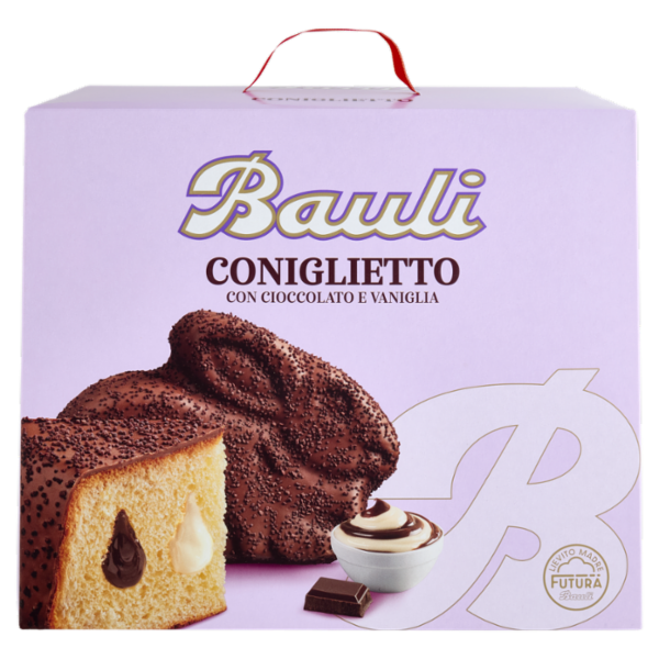 Bauli Coniglietto con Cioccolato e Vaniglia 650 g