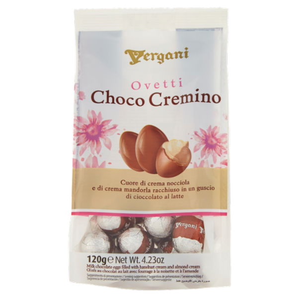 Vergani Ovetti Choco Cremino 120 g