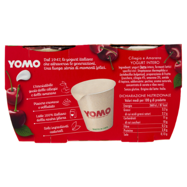 Yomo la Ciliegia e Amarena 2 x 125 g
