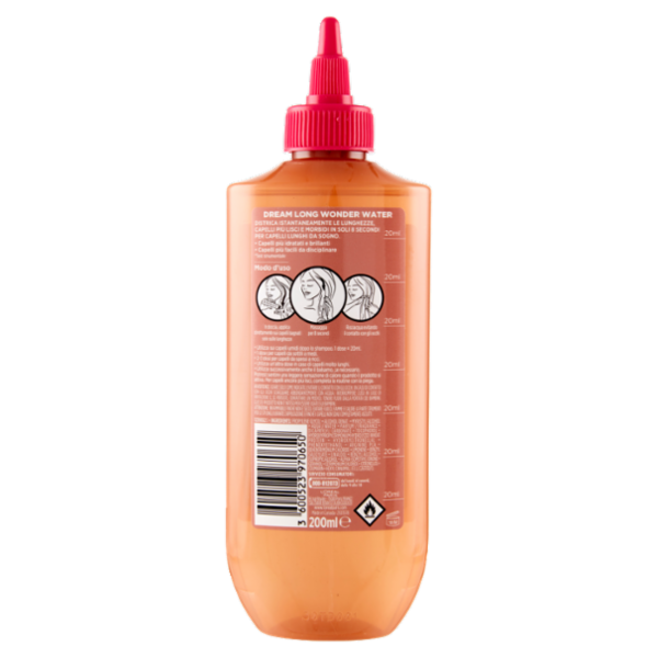 L'Oréal Paris Trattamento Wonder Water, Balsamo Liquido con Tecnologia Lamellare 200 ml