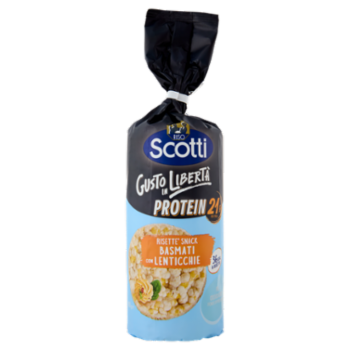 Riso Scotti Protein Risette Snack Basmati Con Lenticchie 160 g