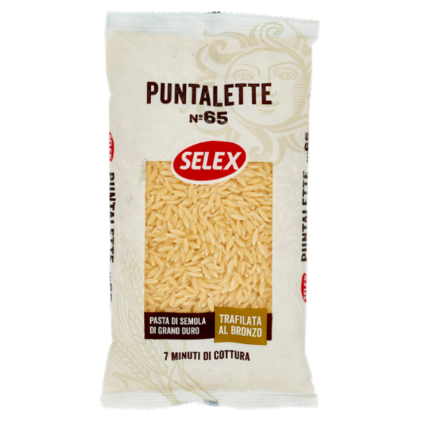 Selex Pasta di Semola Trafilata al Bronzo Puntalette 500 g