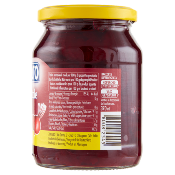Zuccato Barbabietole rosse 330 g