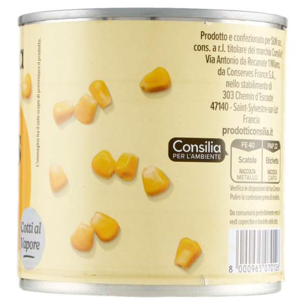 Consilia Mais Cotto al Vapore 326 g