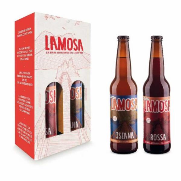 Confezione Regalo 2 Birre Artigianali Lamosa Lago d'Iseo