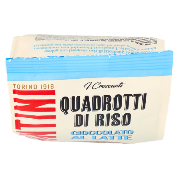Fiorentini i Croccanti Quadrotti di Riso Cioccolato al Latte 80 g