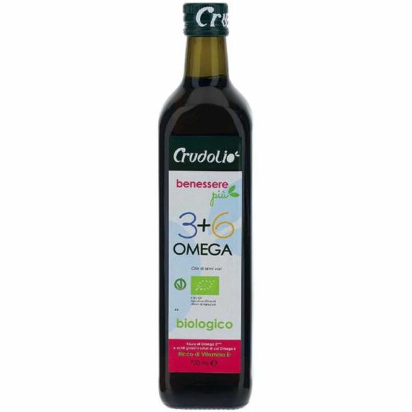 Crudolio Olio Omega 3 e 6 Bio 750ml