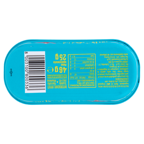 Selex Filetti di Alici in Olio di Oliva 46 g