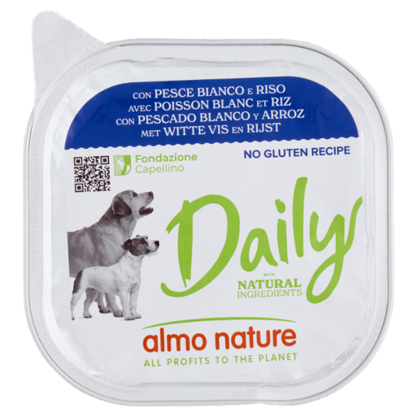 almo nature Daily con Pesce Bianco e Riso 300 g