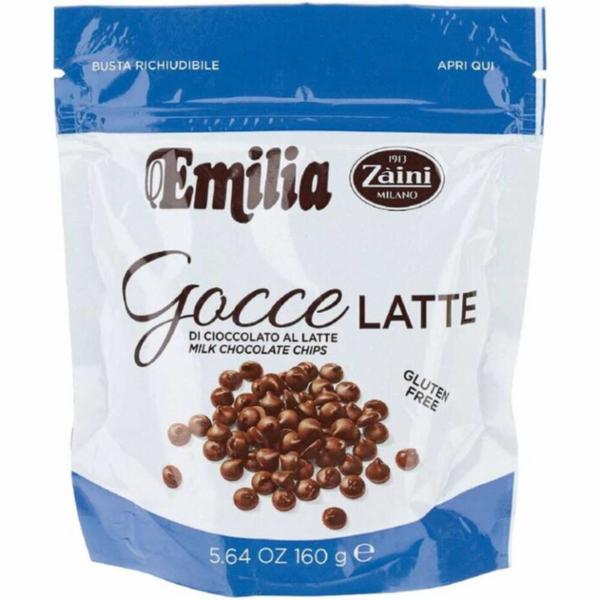 GOCCE DI CIOCCOLATO AL LATTE EMILIA GR.160