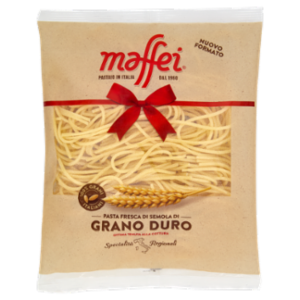 Maffei Pasta Fresca Di Semola Di Grano Duro Spaghetti Quadrati Di Semola N°26 500 g
