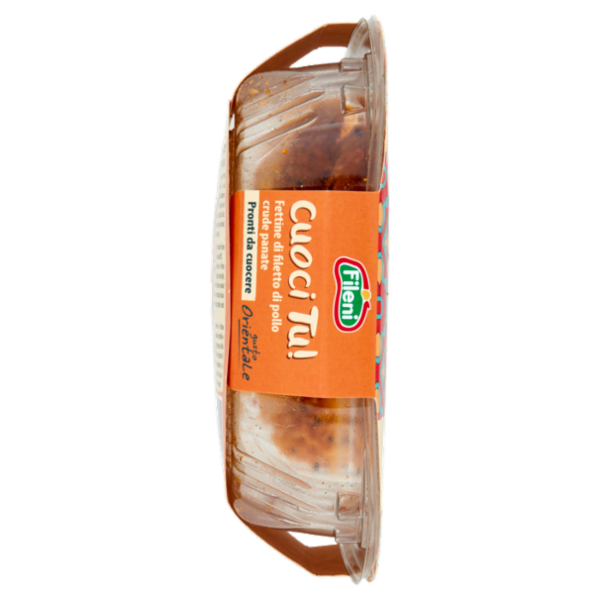 Fileni Cuoci Tu! Fettine di filetto di pollo crude panate gusto Orientale 250
