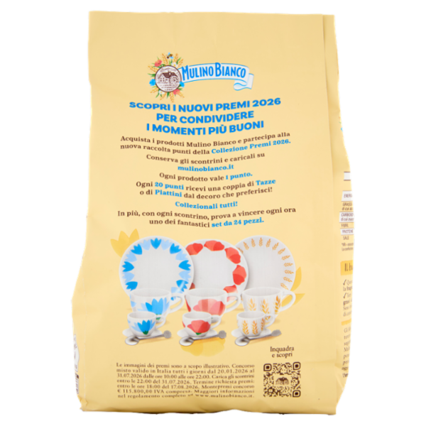 Mulino Bianco Abbracci Biscotti con Cacao e Panna Fresca 350g