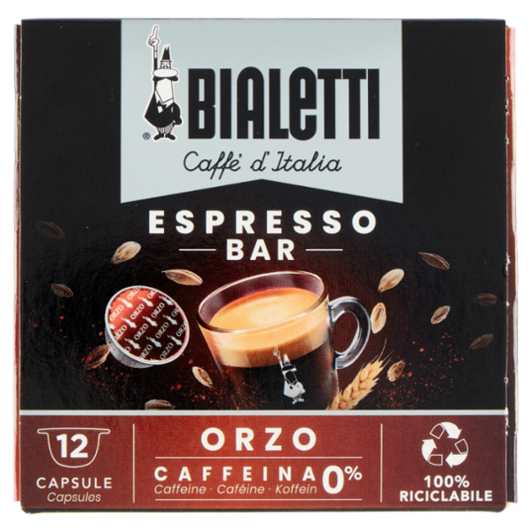 Bialetti Caffè d'Italia Espresso Bar Orzo 12 Capsule 30 g