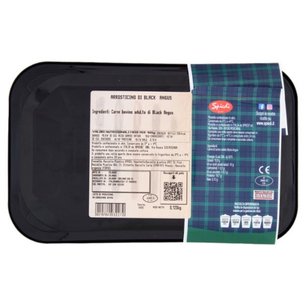 Spiedì gli Arrosticini di Black-Angus 0,120 Kg