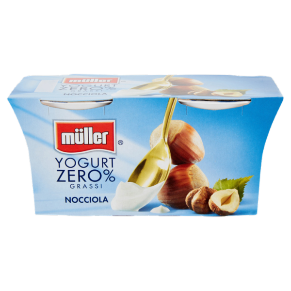 müller Yogurt Zero% Grassi Nocciola 2 x 125 g