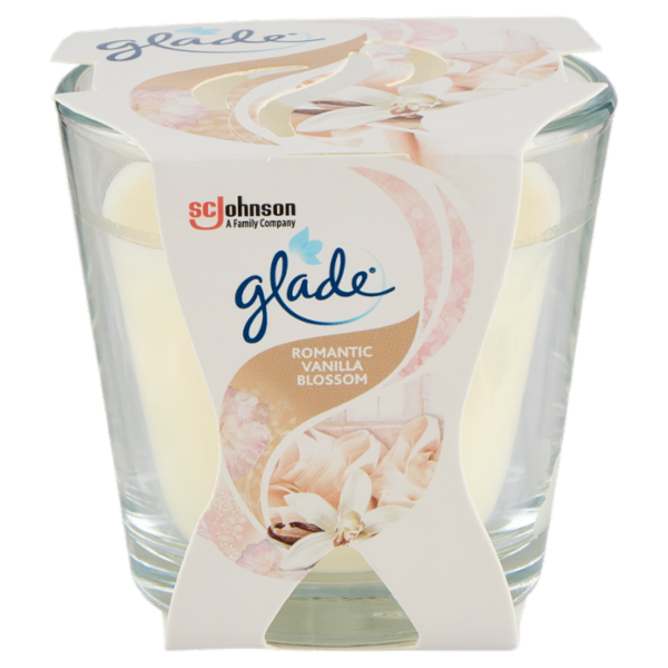 Glade® Candela piccola profumata, Fragranza Vaniglia, 70g