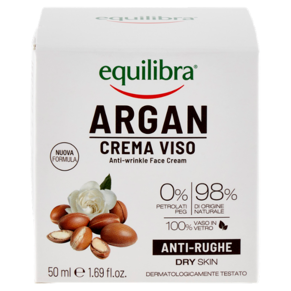 equilibra Argan Crema Viso Anti-Rughe 50 ml