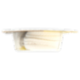 Calzanetto Stringa piatta 110 cm Bianco 1 Paio