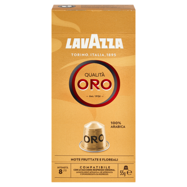 Lavazza Qualità Oro Compatibile con Nespresso Original 10 Capsule 55 g
